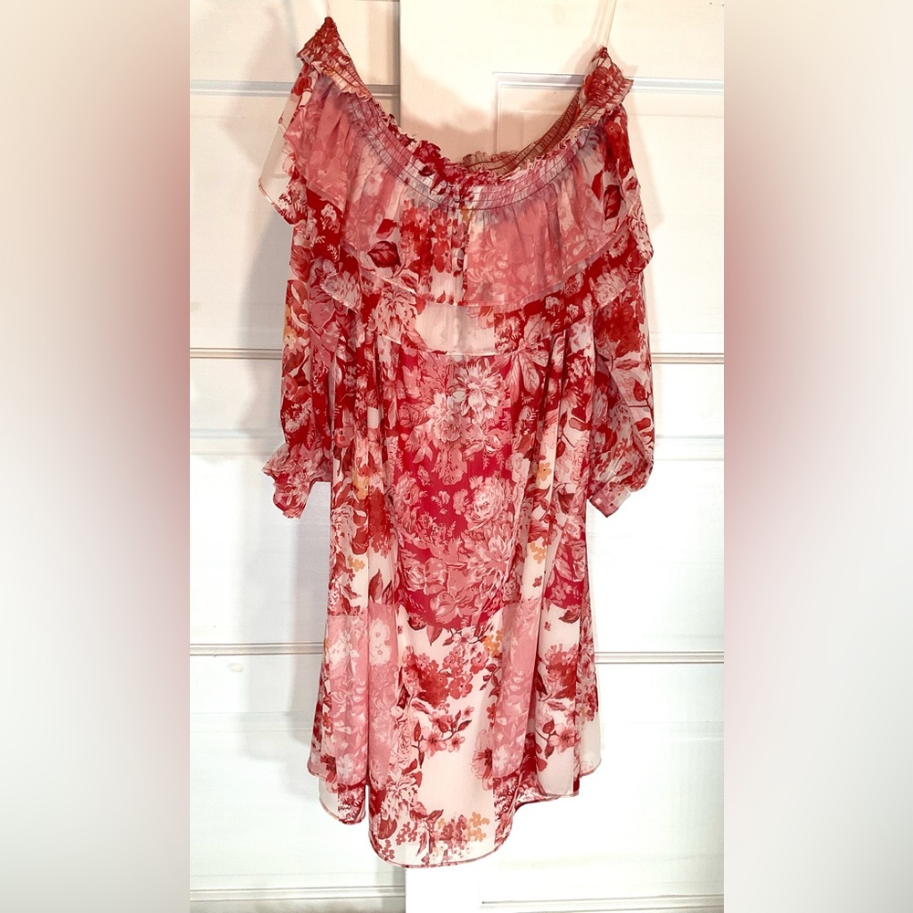 Floral Off-Shoulder Dress